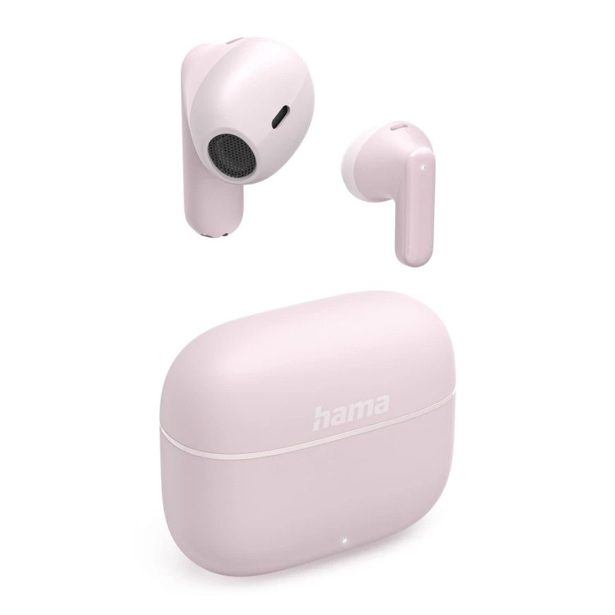 Hama Freedom Light II Austiņas True Wireless Stereo (TWS) Ausīs Zvani / mūzika Bluetooth Rozā