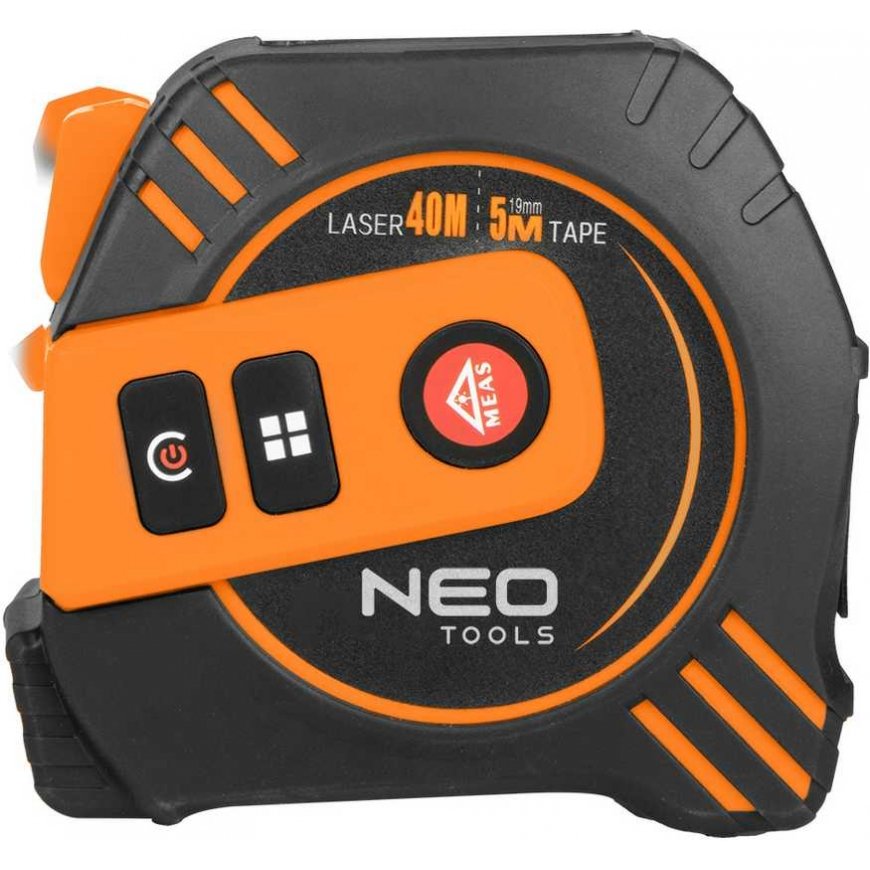 Neo Tools Laseretäisyysmittari, jossa on kääntyvä mitta – 4