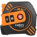Neo Tools lāzera attāluma mērītājs ar atsperīgu mērlenti Neo Tools lāzera attāluma mērītājs ar atsperīgu mērlenti