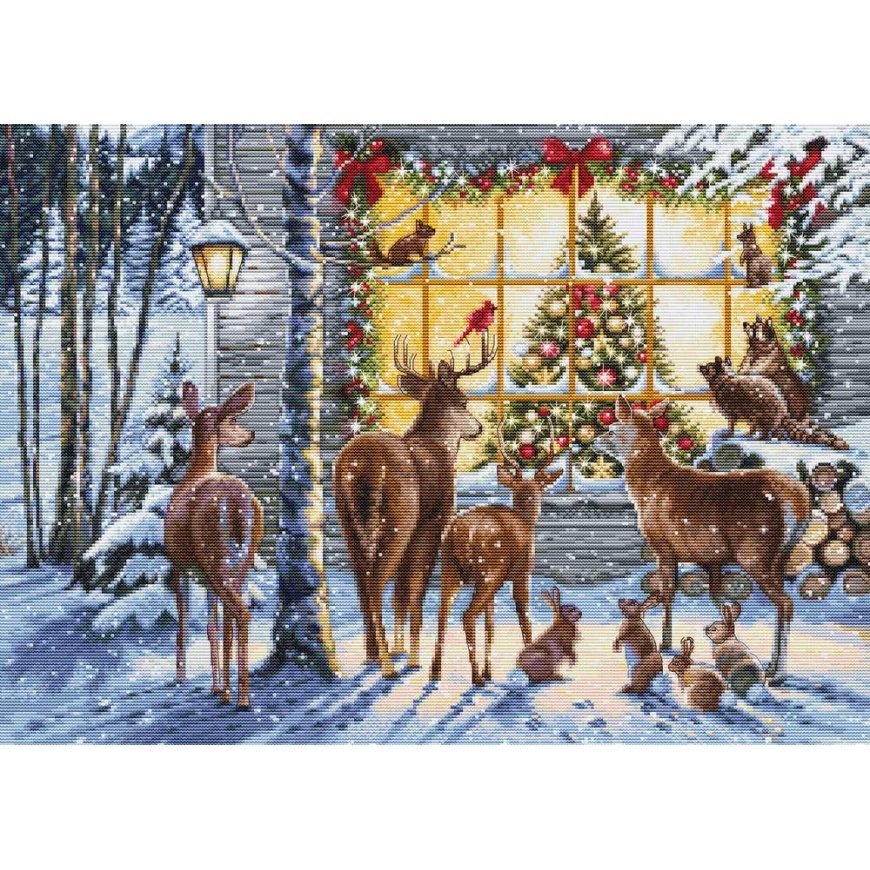 luca S ristpistes komplekt "Uudishimu naabrid" 44,5x32cm SBU5086