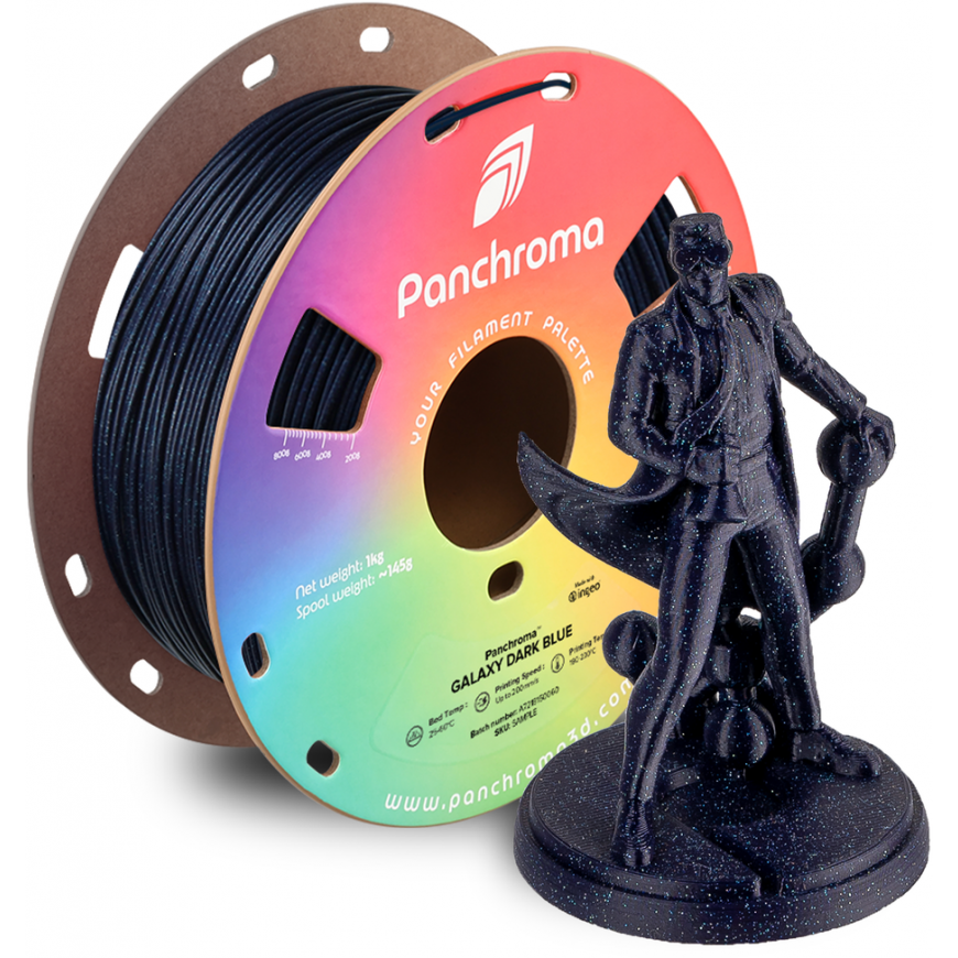 Polymaker Panchroma™ PLA Galaxy 1,75 мм 1кг - Галактика Темно-синий
