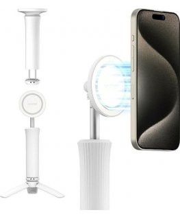 Selfie-tikku Araree Magfie Pod Lite Tripod MagSafe valkoinen