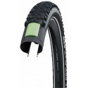 Schwalbe Smart Sam Plus 29x2.35 Addix DoubleDefense GreeenGuard atstarojošās svītras