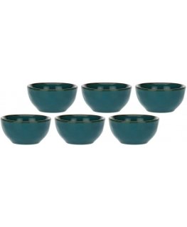 ROSE&TULIPS OCTAGONAL CONCERTO Set of 6 round bowls, 7 cm