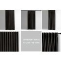 Aizkari VELVET melnā krāsā, klasiskā stila, auduma veids - tekstils, aksoms 140x270 AmeliaHome Aizkari VELVET melnā krāsā, klasiskā stila, auduma veids - tekstils, aksoms 140x270 AmeliaHome