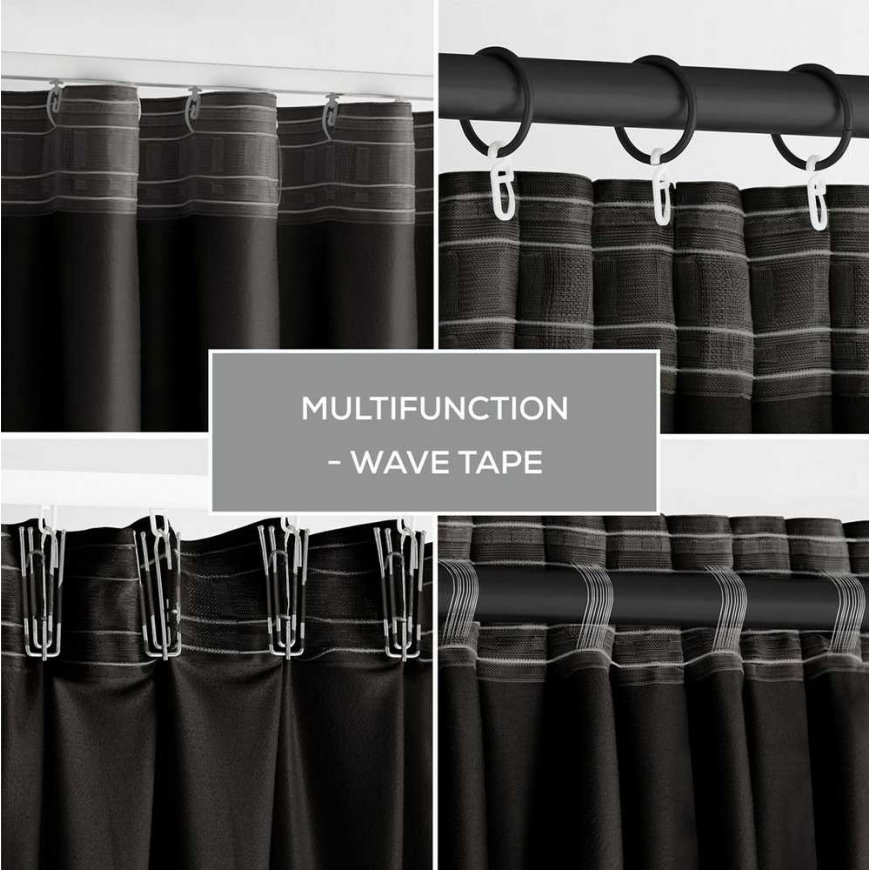 Kardinid VELVET must klassikalise riba stiilis materjalitüüp - tekstiil samet 140x270 AmeliaHome – 3