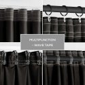 Kardinid VELVET must klassikalise riba stiilis materjalitüüp - tekstiil samet 140x270 AmeliaHome Kardinid VELVET must klassikalise riba stiilis materjalitüüp - tekstiil samet 140x270 AmeliaHome