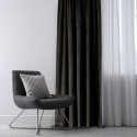Kardinid VELVET must klassikalise riba stiilis materjalitüüp - tekstiil samet 140x270 AmeliaHome Kardinid VELVET must klassikalise riba stiilis materjalitüüp - tekstiil samet 140x270 AmeliaHome