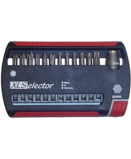 13-piece set of 1/4" bits, PH / PZ / TORX with hole, 50 mm, Makita [P-74837]
