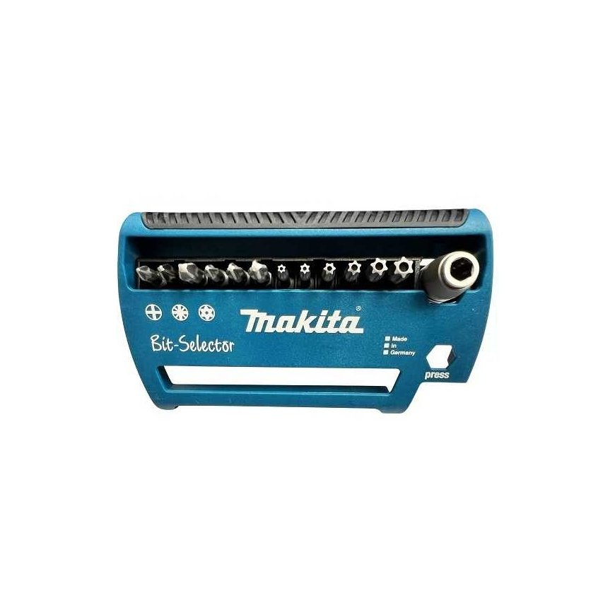 Набор из 13 бит 1/4", PH / PZ / TORX с отверстием, 50 мм, Makita [P-74837] – 3