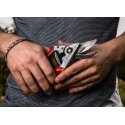 Felco 8 genėjimo žirklės Priekalas Raudona Felco 8 genėjimo žirklės Priekalas Raudona