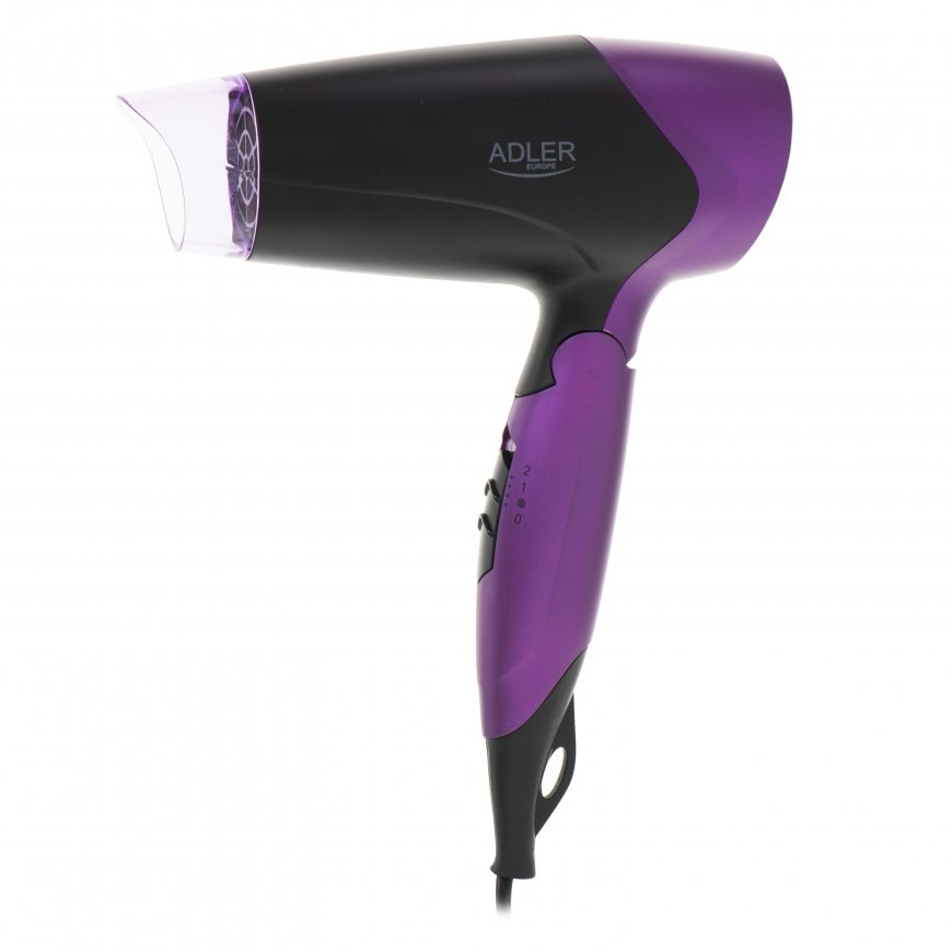 Adler AD 2260 фен 1600 W Черный, Пурпурный – 2