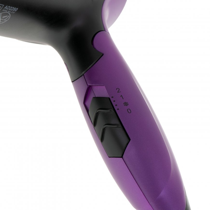 Adler AD 2260 föön 1600 W Must, Lilla – 4