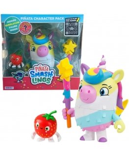 Pinjato komplekts „SmashLings Pinata Unicorn Luna“ + 2 figūriņas