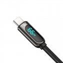 Baseus CASX020001 USB kabelis 1 m USB A USB C Juoda Baseus CASX020001 USB kabelis 1 m USB A USB C Juoda