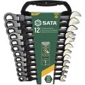 Sata ST08033 Socket Wrench Set 8-19 mm 12 pcs. Sata ST08033 Socket Wrench Set 8-19 mm 12 pcs.