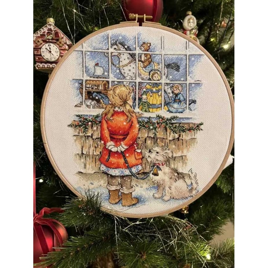 Beldizart Kryželiu embroidery kit 'Cherished desire' SANZ-68 – 3