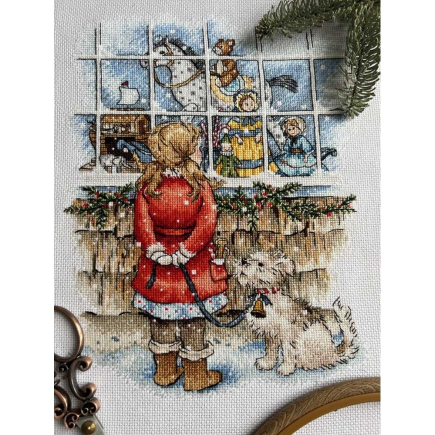 Beldizart Kryželiu embroidery kit 'Cherished desire' SANZ-68 – 5