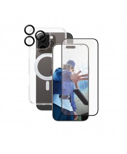 PanzerGlass CARE by ® Feature 3-in-1 Ceramic Bundle iPhone 16 Pro Max Прозрачная защитная пленка Apple 1 шт