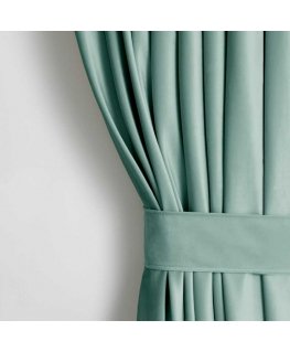 VERHO VELVET värissä minttu tyylinen klassinen hopeinen lenkki materiaalityyppi - tekstiili sametti 140x270 AmeliaHome