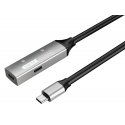 PremiumCord USB-C repeater and extension cable Male-Female, 5Gbps Aluminum 5m PremiumCord USB-C repeater and extension cable Male-Female, 5Gbps Aluminum 5m