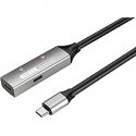 PremiumCord USB-C pakartotinis ir ilginimo kabelis Vyras-Moteris, 5Gbps Aliuminis 5m PremiumCord USB-C pakartotinis ir ilginimo kabelis Vyras-Moteris, 5Gbps Aliuminis 5m