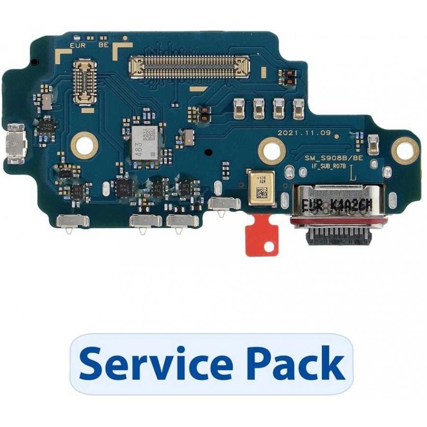 „ServicePack“ USB-latausalusta SAMSUNG S22 Ultra G908B GH96-14802A