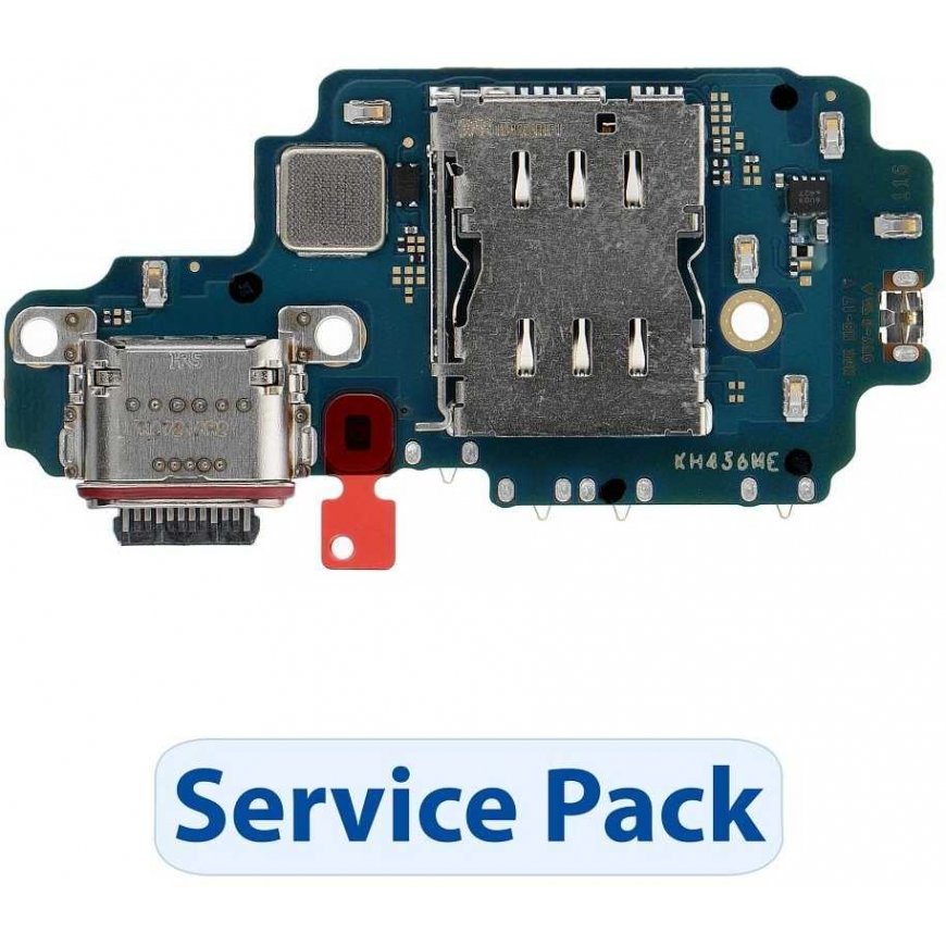 Плата зарядки USB «ServicePack» для SAMSUNG S22 Ultra G908B GH96-14802A – 2