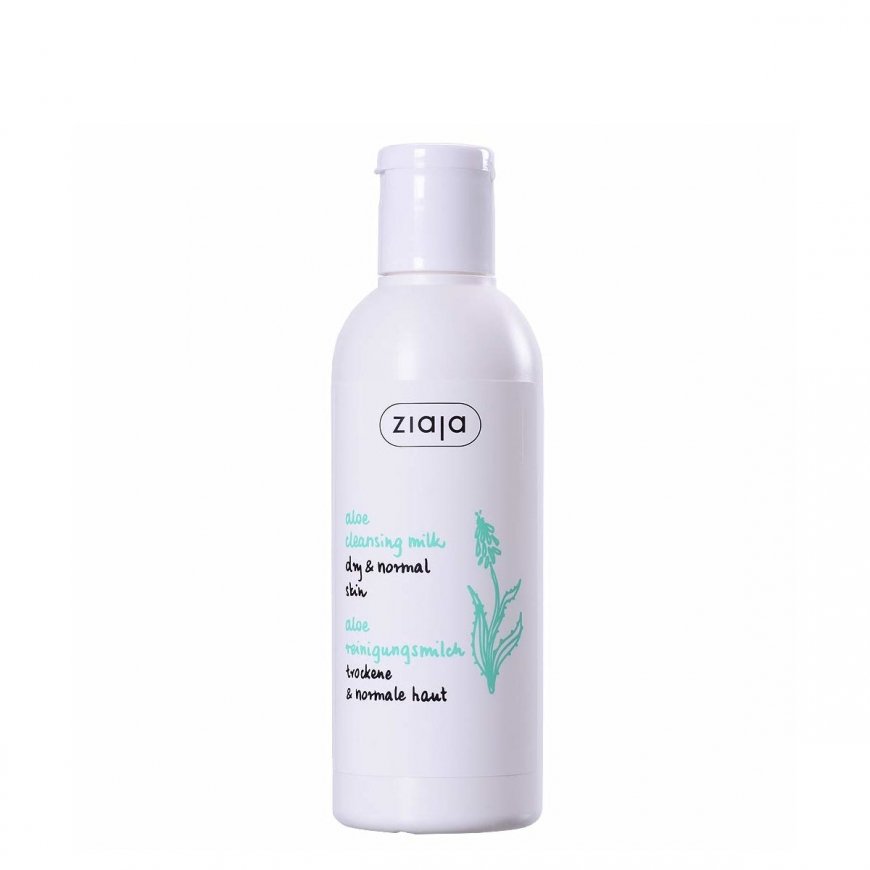 Aloe attīrošais piens (sausa un normāla āda)