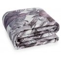 Eurofirany D91/N/DAVOS2 170X210 PURPLE+GRAY Bedspread