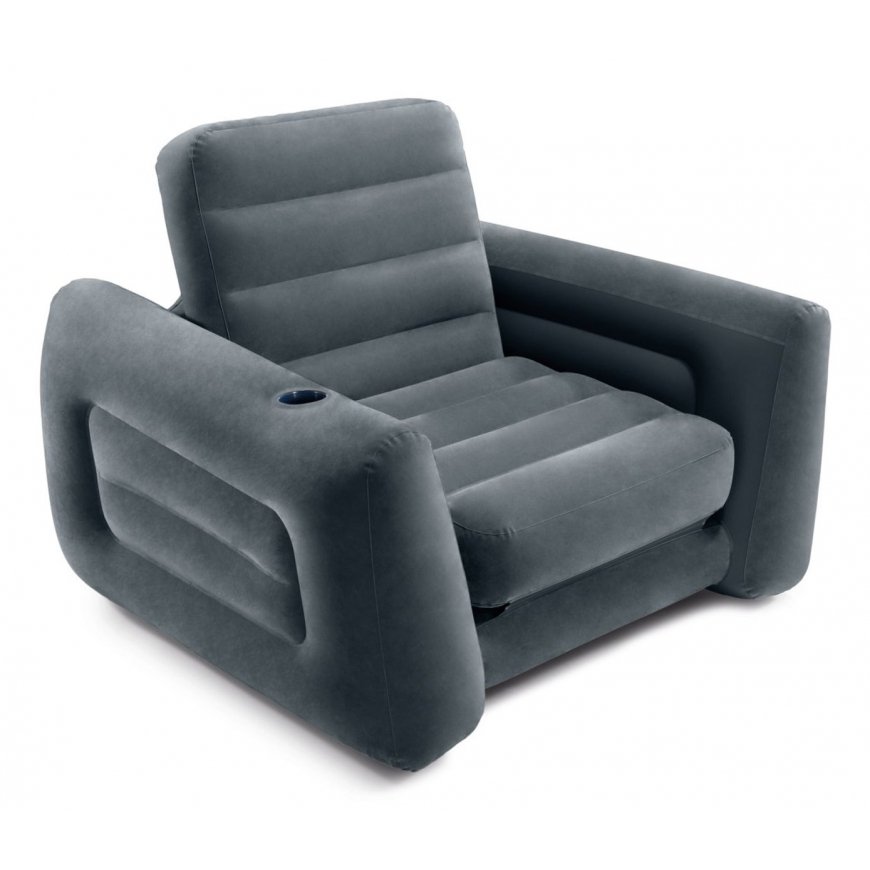 Intex Pull-Out Chair Yksittäinen tuoli Harmaa