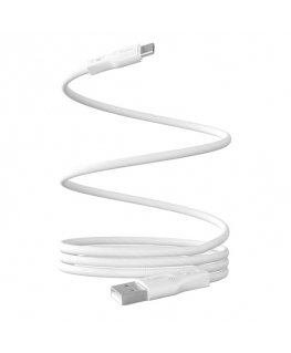 Puro Magnetic 10W Магнитный кабель USB-A - USB-C 1м - Белый