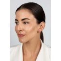 Брилио Сильвер Минималистичные позолоченные серьги EA990Y Брилио Сильвер Минималистичные позолоченные серьги EA990Y
