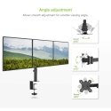Techly 13-24" Desk Stand for 3 Monitors with Terminal" ICA-LCD 482-T Techly 13-24" Desk Stand for 3 Monitors with Terminal" ICA-LCD 482-T