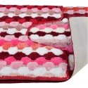 Bathlab Mondex ZAC 2 rug set 50x90cm/50x40cm striped red