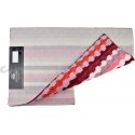 Bathlab Mondex ZAC 2 rug set 50x90cm/50x40cm striped red