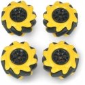 Набор колес Mecanum, 48 мм, x4, черный/желтый с роликами, DFRobot FIT0662-1 Набор колес Mecanum, 48 мм, x4, черный/желтый с роликами, DFRobot FIT0662-1