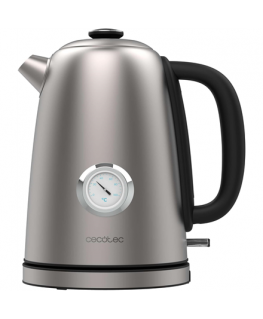 Cecotec Virdulys | Thermosense 620 Vintage | Электрический | 2200 Вт | 1.7 л | Нержавеющая сталь | 360° поворотная база | Нержав