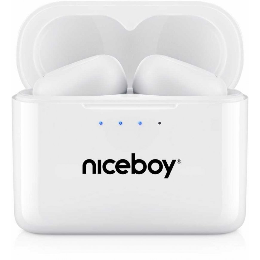 Niceboy Podsie 4 White Headphones – 2