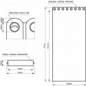 AmeliaHome VERHO/AH/BLACKOUT/REIKÄT/Sidabrinis/140X175/1KPL AmeliaHome VERHO/AH/BLACKOUT/REIKÄT/Sidabrinis/140X175/1KPL