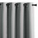 AmeliaHome CURT/AH/BLACKOUT/EYELETS/Silver/140X175/1PC AmeliaHome CURT/AH/BLACKOUT/EYELETS/Silver/140X175/1PC