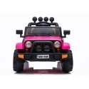 Lean Cars Elektromobilis JEEP 4x4 BRD-7588 Rožinis Lean Cars Elektromobilis JEEP 4x4 BRD-7588 Rožinis