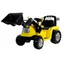 Lean Cars Детский электрический трактор с погрузчиком ZP1005 желтый Lean Cars Детский электрический трактор с погрузчиком ZP1005 желтый