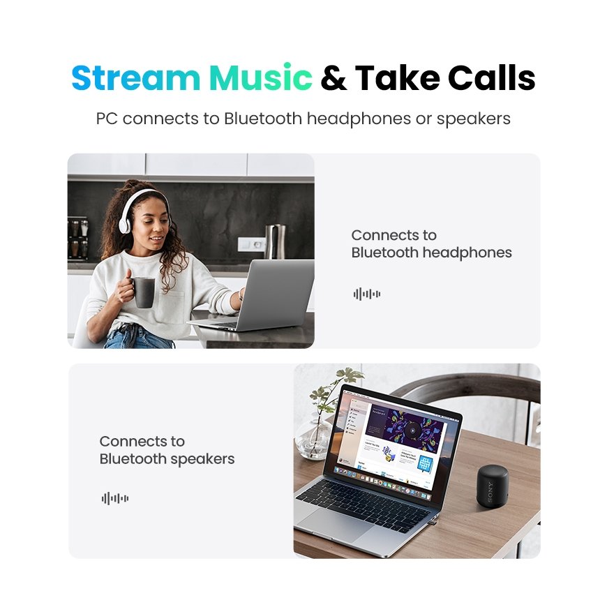 Ugreen 80889 verkkokortti Bluetooth 20 Mbit/s – 3