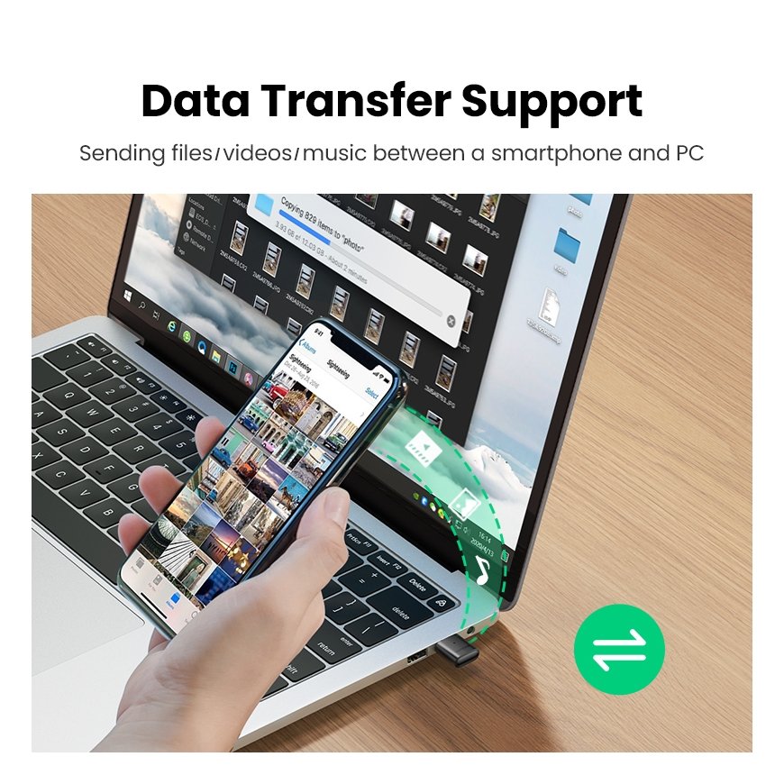 Ugreen 80889 tīkla karte Bluetooth sistēma 20 Mbit/s – 5