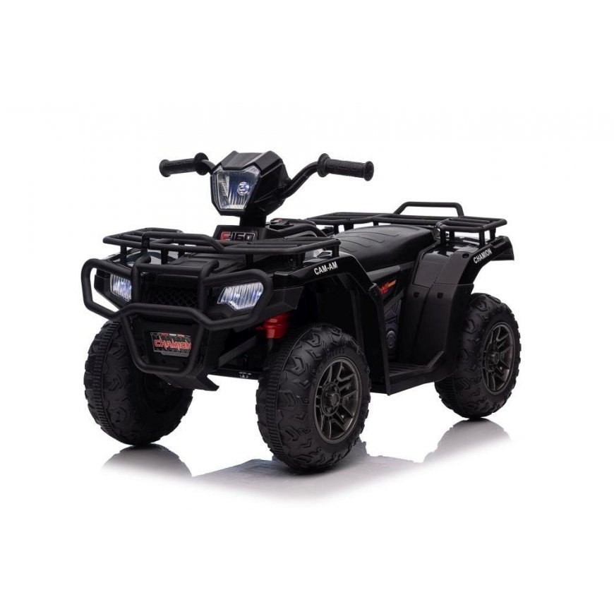 Lean Cars Single Seat Children's Electric Car Quad JC915, Black – 3