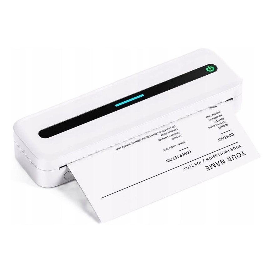 Label printer Phomemo Portable printer Thermal Stickers 300dpi A4 216/110/80/53 Phomemo / M832 / White – 2