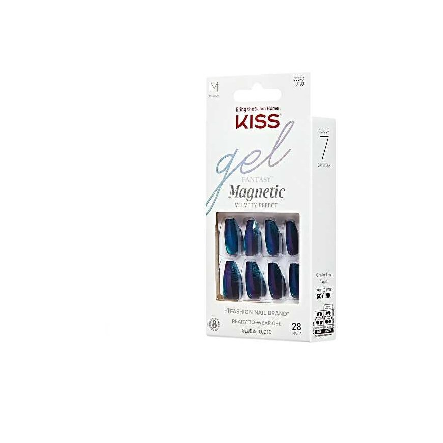 „Kiss My Face“ geelimäiset kynsilakat „Fantasy Magnetic Chameleon“ - geelikynnet (28 kpl) – 3