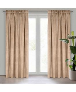 Eurofirany Curtains 140x270 Rosa sand color