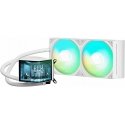 TRYX PANORAMA ARGB AIO water cooling - 280 mm, white